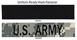 Branch Military Name Tapes - Made in the USA! ACU, U.S. ARMY with black thread, 5