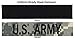 Branch Military Name Tapes - Made in the USA! ACU, U.S. ARMY with black thread, 5