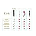 Wireless, Waterproof Personal Wand Massager by Live Love Envie - Top Rated - Powerful & Quiet - Relieves Stress & Tension - 8 Speeds & 20 Vibration Patterns - 2 USB Cables - Mini (Black)