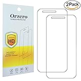 [2 Pack] Orzero LG Aristo / M210 / MS210 / V3 / LV3 ( 5 Inch ) Screen Protector, High Definition 0.2mm PET Screen Protector Anti-Bubble Anti-Scratch Lifetime Replacement Warranty
