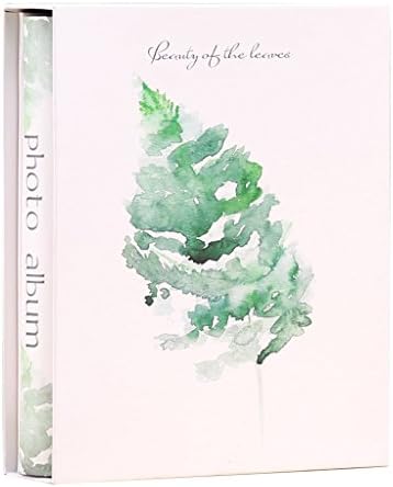 PHOTO ALBUM Boxed Interstitial Album, 200 Pockets Can Hold 6x4 Photos, Family Baby Growth Memorial Album photos tourism love (color : A, Size : 25x23x5cm)