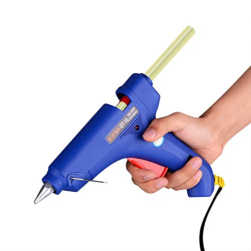 FLY5D 20Pcs Paintless Dent Repair Tool Car Repair Dent Remover Tool Set Hot Glue Sticks (Black+Yellow)