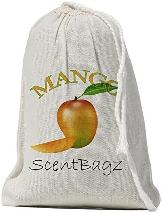 Scentbagz Multi-Purpose Powerful Air Freshener, Mango, 4X6in.