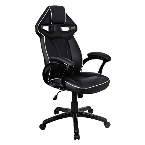 Buy Giantex Racing Bucket Seat Office Chair High Back Gaming Chair Desk