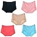 MyGxR Women's Briefs Plus Size 12/26W 28W Bamboo MicroFiber Soft Breathable Super Stretchy To 44inch Mid Rise Underwear Panties