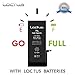 3300 mAh High Capacity Battery for iPhone 6S Plus with Complete Replacement Tool Kit, Two Sets of Adhesive Tape and Instructions Included by LOCTUS 24 Months Warranty