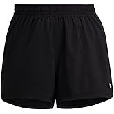 Adidas Women's 3-Stripes Woven Shorts, Legend