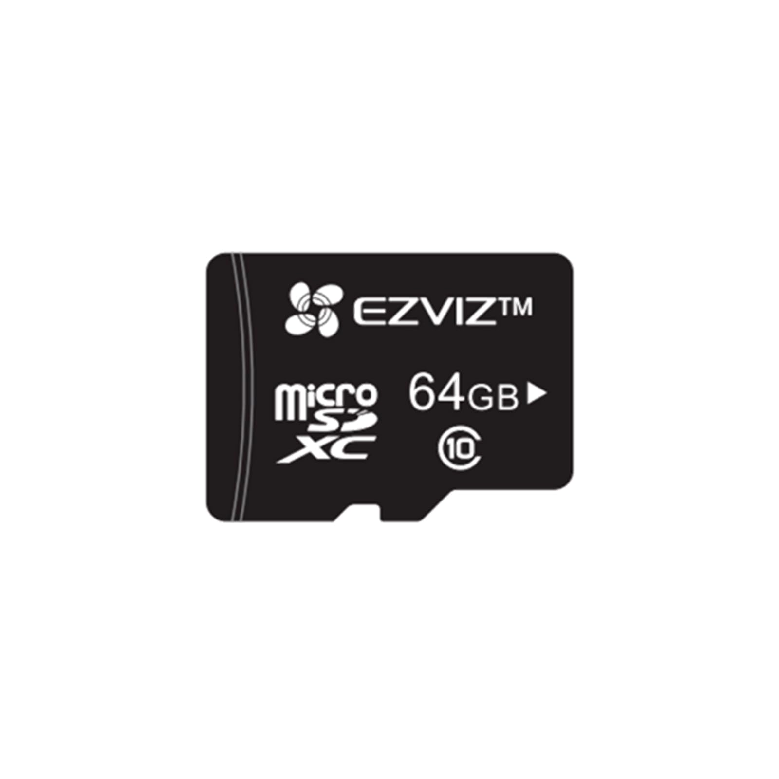 EZVIZ 64GB Ultra-HD Video Micro SD Memory Card, Class 10, UHS, High Speed for Camera, Smartphone, Computer, Dash Came, Surveillance, Tachograph, Table