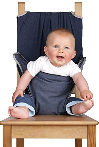 Totseat Chair Harness: The Washable and Squashable Travel High Chair in
Denim Totseat Chair Harness: The Washable and Squashable Travel High Chair in
Denim