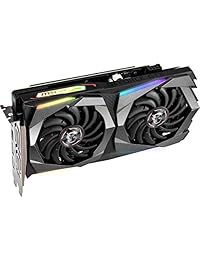 MSI Gaming GeForce GTX 1660 128 bits HDMI DP 6 GB GDRR5 HDCP Support DirectX 12 Dual Fan VR Ready OC Graphics Card (GTX 1660 Gaming X 6G)