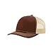 Richardson Brown/Khaki 112 Mesh Back Trucker Cap Snapback Hat