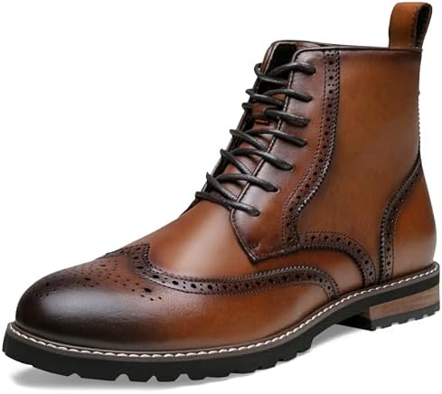 Carolina CA8549 Mens 8 D Brown Leather Soft Toe Steel Shank Work Boots NIB Amazon.com | Carolina Elm 8 main image 3