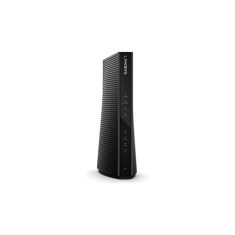 Linksys High Speed DOCSIS 3.0 24x8 AC1900 Cable Modem Router, Certified for Xfinity by Comcast and Spectrum by Charter (CG7500)