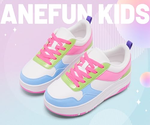 ANEFUN Kids Skating Shoes for Boys Girls Boys with Detachable Wheels