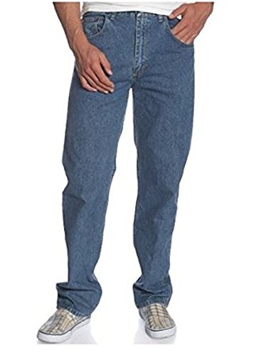 Wrangler Men's Regular Fit Jean,Mid Blue Stonewash,30x30