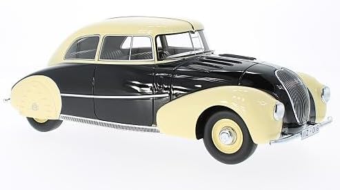 Maybach SW35 streamliner Spohn, black/beige, 1935, Model Car, Ready-made, CMF 1:18