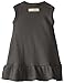 L'ovedbaby Baby-Girls Newborn Organic Baby-Doll Dress, Gray, 3/6 Months