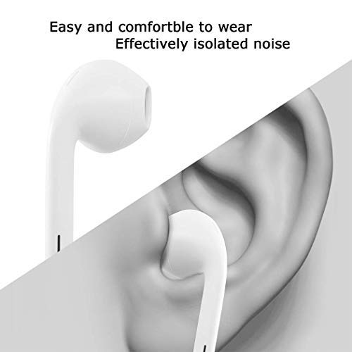 image for QIANXIANG Earbuds/Earphones/Headphones, Premium in-Ear Wired Earphones