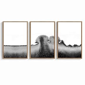 signwin 3 Piece Framed Canvas Wall Art Abstract...