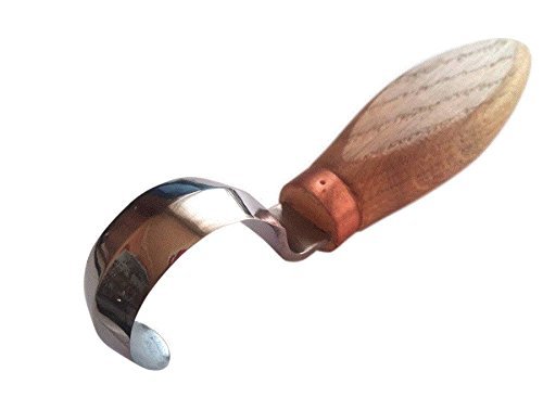 STRYI Wood Carving Hook Knife, 0.6-inch Internal Radius, Hand Made in Ukraine