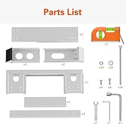 LuckIn No Drill Window AC Support Bracket, Fits