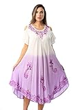 21842-LIL-2X Riviera Sun Cold Shoulder Umbrella Dress