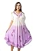 21842-LIL-2X Riviera Sun Cold Shoulder Umbrella Dress