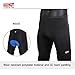 Arltb Bike Shorts Underwear 5 Sizes Men & Women 3D Padded Bicycle Cycling Underwear Compression Cycle Touring Shorts Tights Breathable Elastic Relieve Hip Pain for Mountain Bike Road Bike BMX MTB