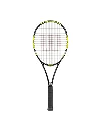 Wilson Steam 99S Raqueta de tenis amarilla
