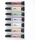 L.A. Girl Pro Concealer Set Orange, Yellow, Green, Lavender, Peach, Light Yellow Correctors and Highlighter