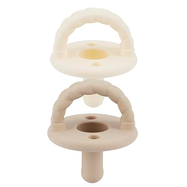 ITZY RITZY SILICONE PACIFIERS FOR AGES 6-18 MONTHS...