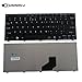 SUNMALL Notebook Keyboard Replacement Compatible with Aspire One D255 D255E D257 D260 D270 521H 532H 533H Happy Happy 2 D270 521 522 NAV50 eM350 Series Laptop US Layout