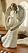 Grasslands Road Angel Figurine with Photo Frame, White, 9-Inch