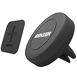 iBenzer Basic MagOn One Touch Universal Air Vent Magic Car Mount Holder for All Smartphones iPhone 7 7S & 7 7S plus iPhone 6 6S plus Galaxy S7 S6 Edge OnePlus 3, Black
