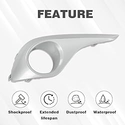 G-PLUS Front Fog Light Lamp Cover Trim Compatible