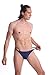 ONEFIT Men's Cotton Thongs G-string Underwear, Pack of 4, Small, Black