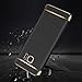 Coohole 2017 New Fashion Thin Electroplate Hard Case Cover for Samsung Galaxy Note 5 (Black)