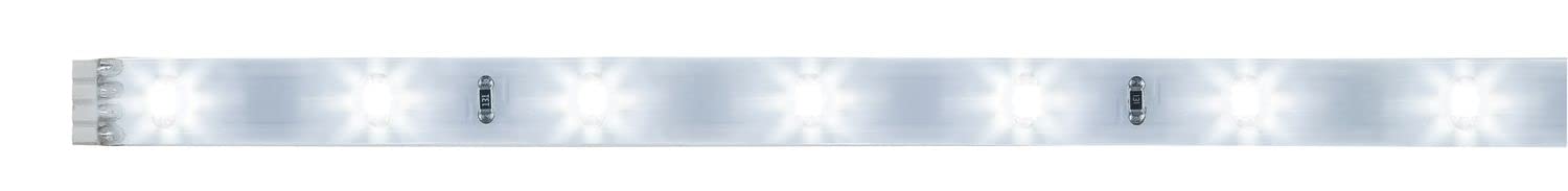 Paulmann YourLED 70310 Stripe 97 cm 6000 K Daylight White LED Strip IP44 Splashproof White Clear Coated 3W 270 Lumen 39 LED 12 V DC