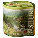 Basilur Premium Ceylon Green Tea with wild strawberry Four Seasons 
