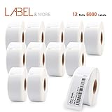 LABEL&MORE Dymo 30336 Compatible Multipurpose Small Labels for Barcode Mailing Office Labels 1