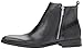 Calvin Klein Men's Raxton Leather Boot, Black, 9.5 M US