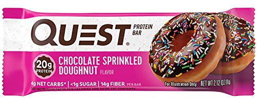 Quest Nutrition Protein Bar (Choco Sprinkled Doughnut)