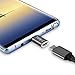 Usb C Adapter, (4-Pack)USB C To Micro USB Convert Connector Fast Charge for Samsung Galaxy S9 S8 Plus Note 8,Pixel,LG V30 V20 G5 G6,Nexus 6P 5X,Nintendo Switch,More(Grey)