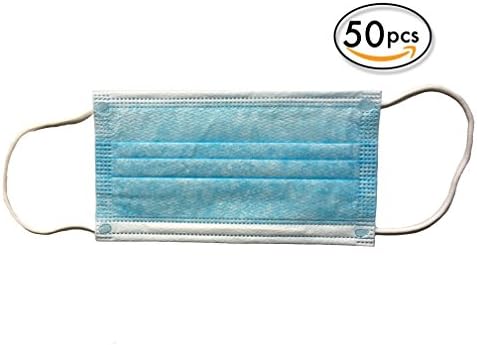 Pakel Disposable Blue Earloop Superior Procedure Mask Filters Bacteria 3 ply (Box of 50)