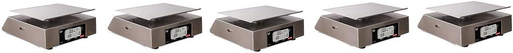 TORREY LPC40L Electronic Price Computing Scale, Rechargeable Battery, Stainless Steel Construction, 100 Memories, 8 Direct Access Keys, 40 lb (5)