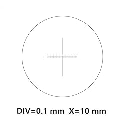 Lab Microscope Accessories DIV 0.1 mm Microscope