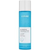 goPure Hit Refresh Hydrating Toner – Routine Prep Step, Visibly hydrates, Supports a Balanced pH, visibly clarifies pores, removes Excess Oil & impurities, Great for All Skin Types