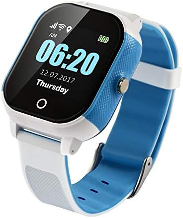 Children's WiFi Smart Watch,FA23 IP67 Waterproof Kids GPS Smart Watch High Definition IPS Big Screen+Compass+WiFi+LBS Multi-Mode Real-time Accurate Positioning SOS