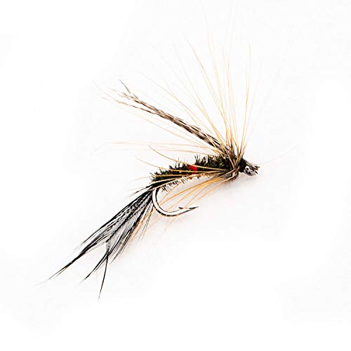 Acamptar 32 Pcs Leurre De Pêche à La Mouche Ensemble Tacle Avec étui Bo?te Insecte Papillon Pesca Appats Artificiels Pour Truite Basse Avec Crochets En Acier Au Carbone, Couleur 3#