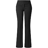 Design by Olivia Women's Ultra Stretch Comfy Millennium Bootcut Dress Pants Work Business Office Trousers